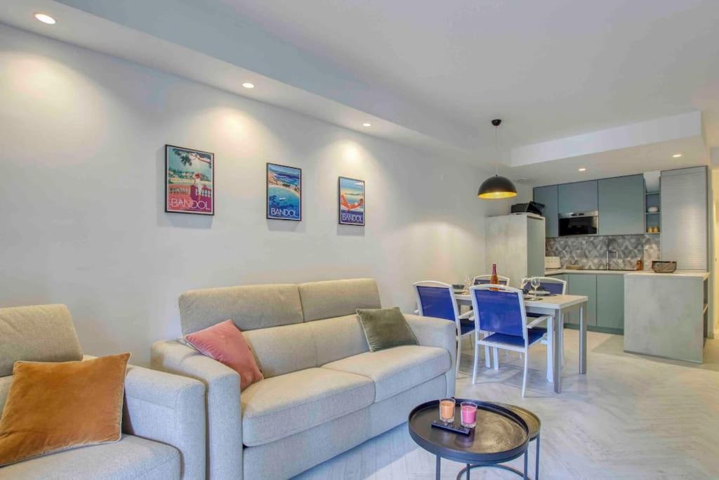 Appartement Piscine Tennis Acces Prive Plage Joia 사나리쉬르메르 외부 사진