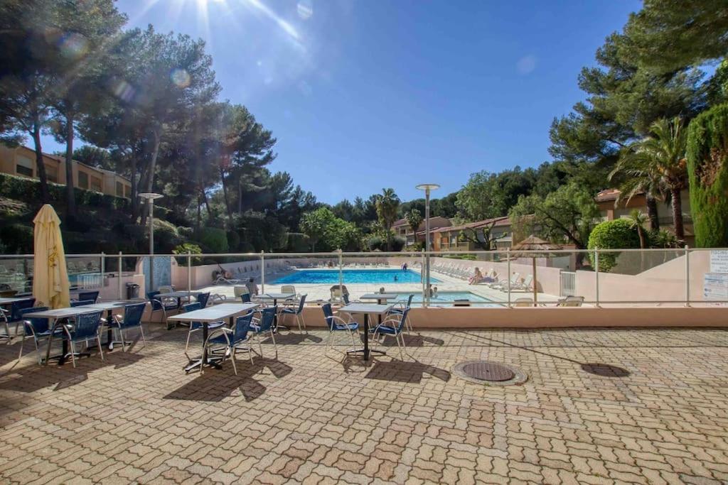 Appartement Piscine Tennis Acces Prive Plage Joia 사나리쉬르메르 외부 사진